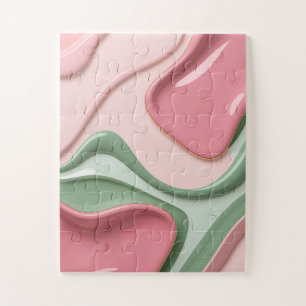 Quebra-cabeça Puzzle em gráfico abstrato elegante