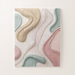 Quebra-cabeça Puzzle em gráfico abstrato elegante