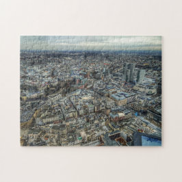 Quebra-cabeça Puzzle “Frankfurt desde el cielo – Trama urbana”