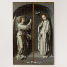 PUZZLE Gerard David Arcanjo Gabriel & A Virgem
