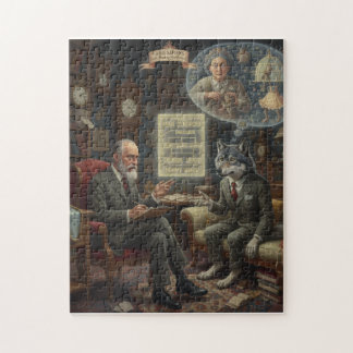 Quebra-cabeça Puzzle Homem-Lobo de Freud