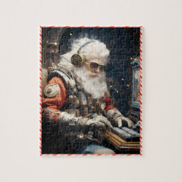 Quebra-Cabeça (Puzzle) Natal Cyberpunk