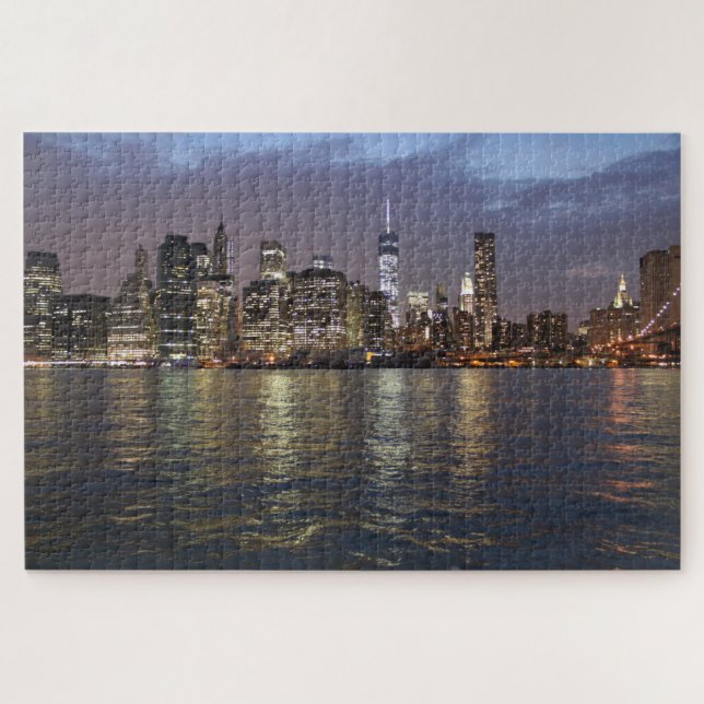 Quebra-cabeça Puzzle Nova Iorque Skyline (Horizontal)