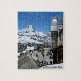 Quebra-cabeça Puzzle of Matterhorn Zermatt