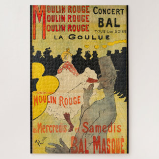 Quebra-cabeça PUZZLE Personalized 1891 Moulin Rouge La Goulue