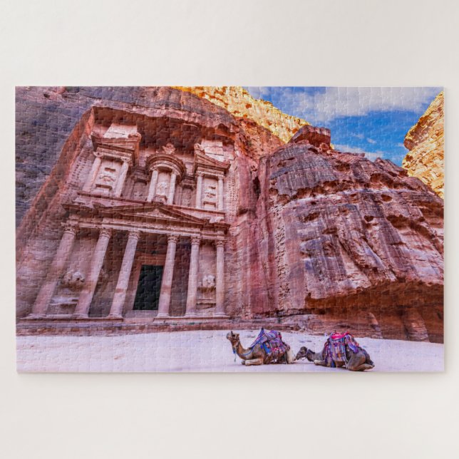 Quebra-cabeça Puzzle Petra Treasury (Horizontal)