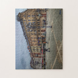 Quebra-cabeça Puzzle “Plaza urbana – Frankfurt clásica”