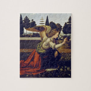 Quebra-cabeça Puzzle Printable   Da Vinci The The Annunciation