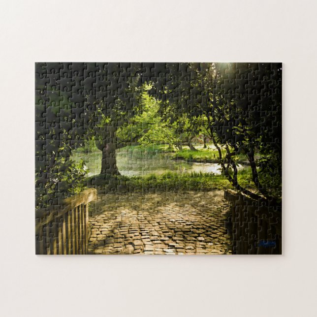 Quebra-cabeça Puzzle “Puerta natural – Soltau” (Horizontal)