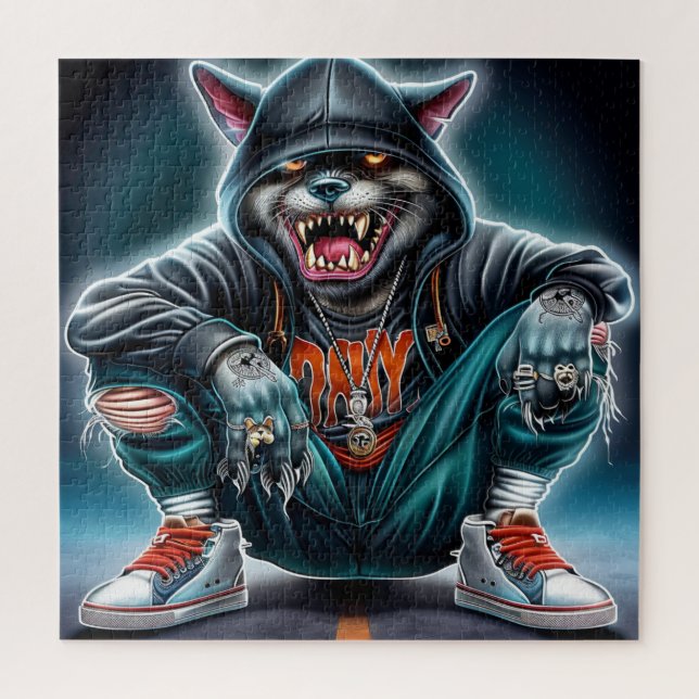 Quebra-cabeça Puzzle Rap Série 1-4 (Vertical)