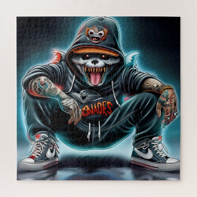 Quebra-cabeça Puzzle Rap Série 1-8 (Vertical)