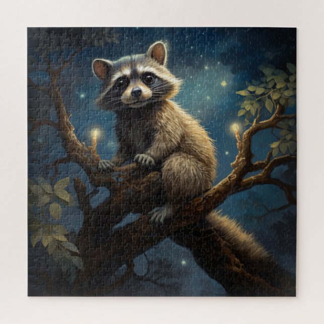 Quebra-cabeça Puzzle Raton Laveur 4 (Vertical)