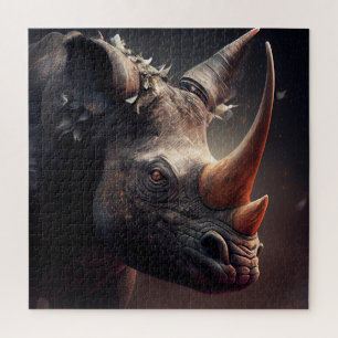 Quebra-cabeça Puzzle Rhinocéros