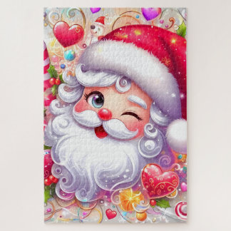 QUEBRA-CABEÇA PUZZLE ROMPRE CABEZAS DE SANTA CLAUS