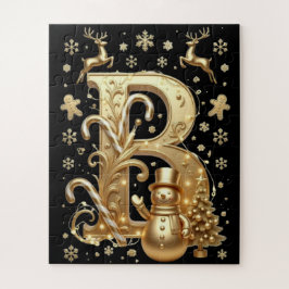 Quebra-cabeça Puzzle Royal Gold B - Luxury Holiday Art