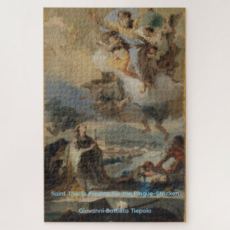 Quebra-cabeça PUZZLE Santa Tecla Afligida pela Peste Pintura