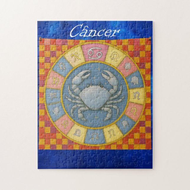 Quebra-Cabeça (Puzzle) Signo de Câncer (Vertical)