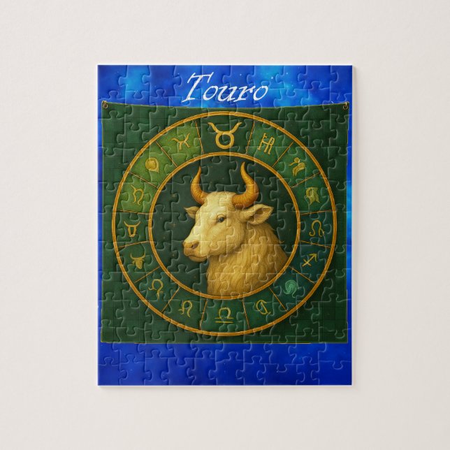 Quebra-Cabeça (Puzzle) Signo de Touro (Vertical)