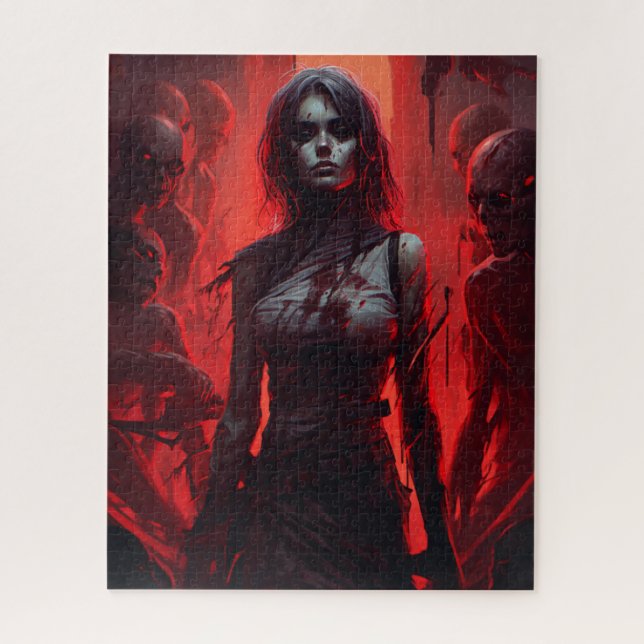 Quebra-cabeça Puzzle The Veil of Darkness (Vertical)