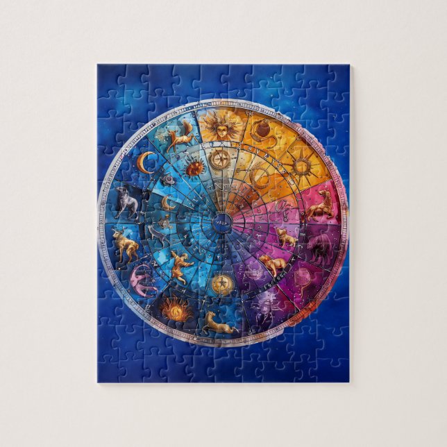 Quebra-Cabeça (Puzzle) Todos os Signos (Vertical)