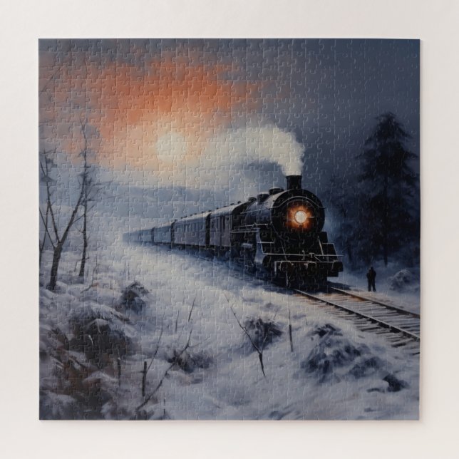 Quebra-cabeça Puzzle Train Série 2-4 (Vertical)