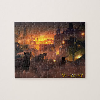 Quebra-cabeça Puzzle Viagem to Fantasy - Felino