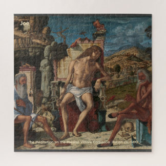 Quebra-cabeça PUZZLE Vittore Carpaccio  Meditação Pintura