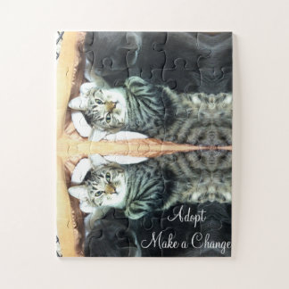 Quebra-cabeça Puzzles Adopt Make a Change