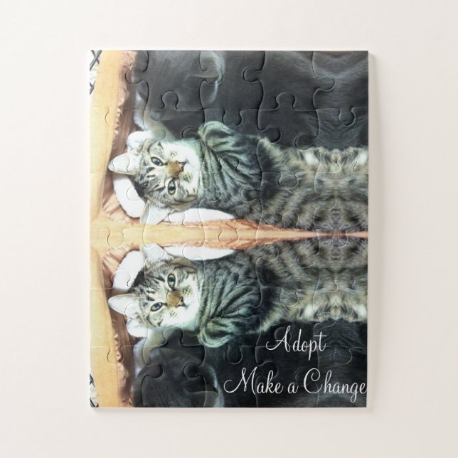 Quebra-cabeça Puzzles Adopt Make a Change (Vertical)