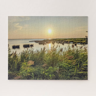 Quebra-cabeça Puzzles do pôr do sol Outer Banks Duck Carolina do