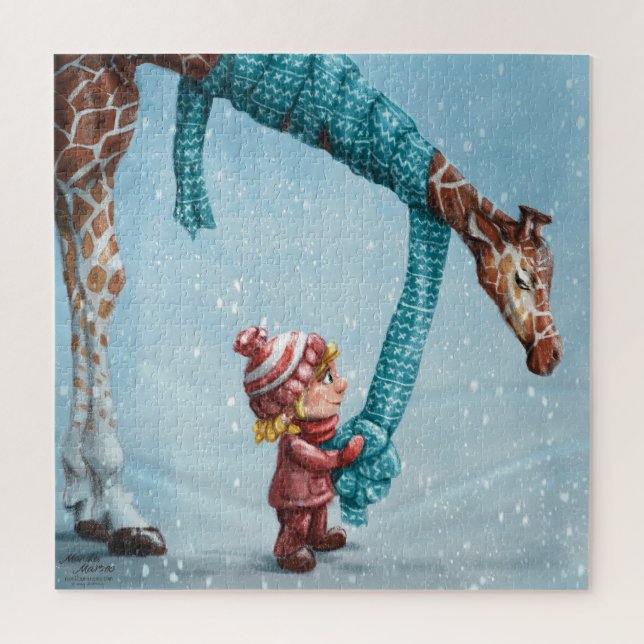 Quebra-cabeça Puzzles - Kindness - illustration by Monika Marzec (Vertical)