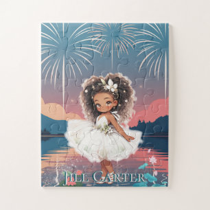 Quebra-cabeça PUZZLES: PRINCESA Africana Americana Jigsaw