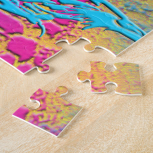 Quebra-cabeça PYTHON - fractal decorativo moderno -