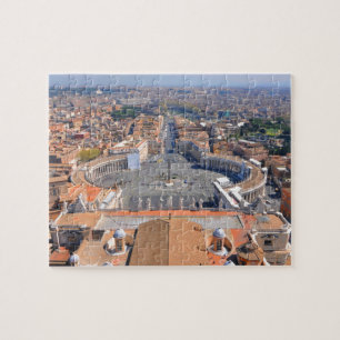 Quebra-cabeça Quadrado de St Peter no vaticano, Roma, Italia