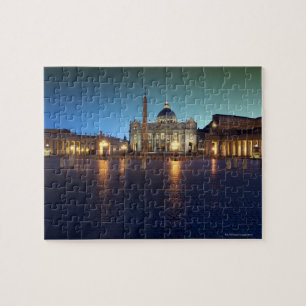 Quebra-cabeça Quadrado de St Peters, Roma, Italia