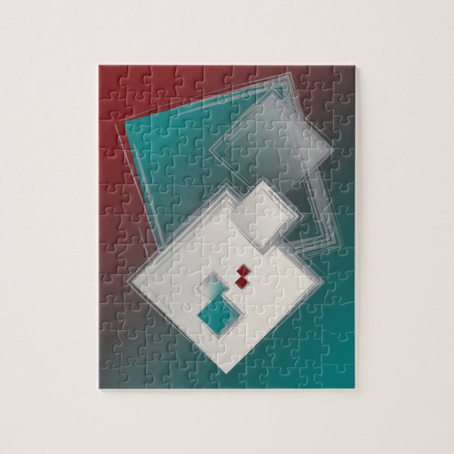 Quebra-cabeça Quadrados Fibonacci Reproduzíveis (Vertical)