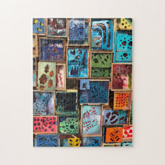 Quebra-cabeça Quadros Coloridos