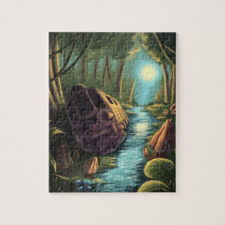 Quebra-cabeça Quartel-branco abandonado