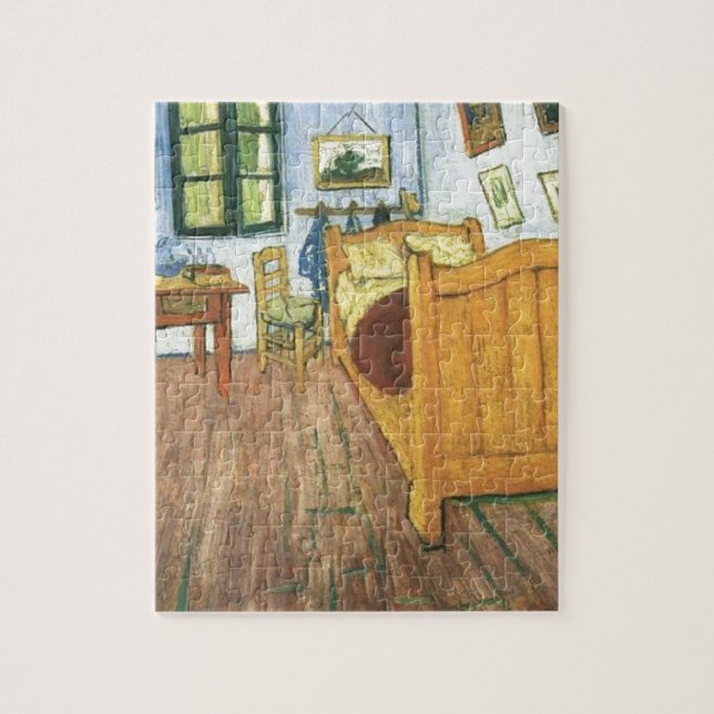 Quebra-cabeça Quarto de Van Gogh em Arles (Vertical)