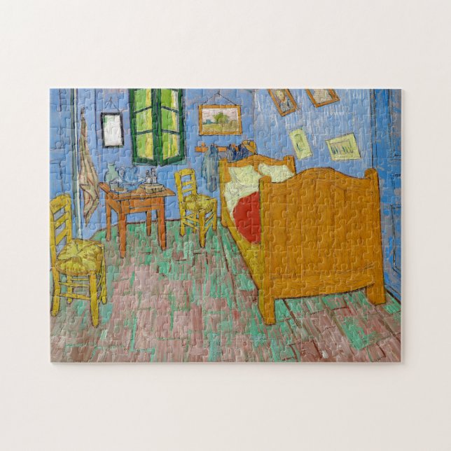 Quebra-cabeça Quarto de Van Gogh em Arles Pintura (Horizontal)