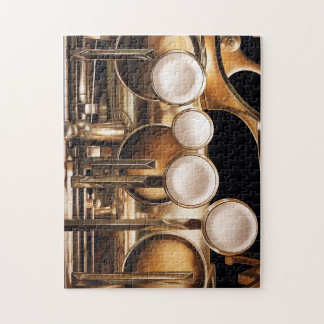 Quebra-cabeça Quatro chaves (Vertical)