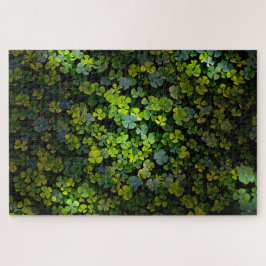 Quebra-cabeça Quatro Clovers Folha