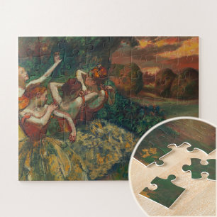 Quebra-cabeça Quatro Dançarinos, Degas Art