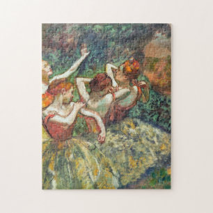 Quebra-cabeça Quatro Dançarinos por Edgar Degas