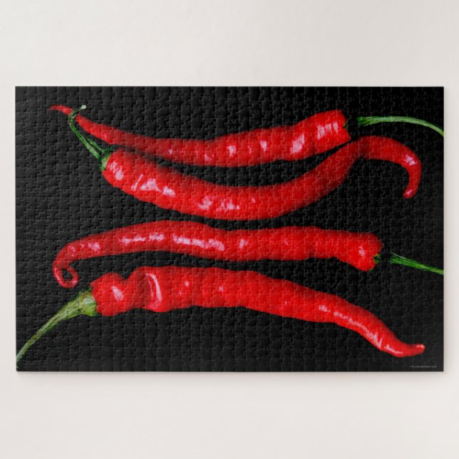 Quebra-cabeça Quatro Red Chilies 20x30 jpcnm 1014pc (Horizontal)