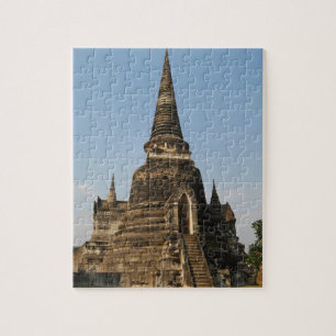 Quebra-cabeça Que Phra Si Sanphet... Ayutthaya, Tailândia