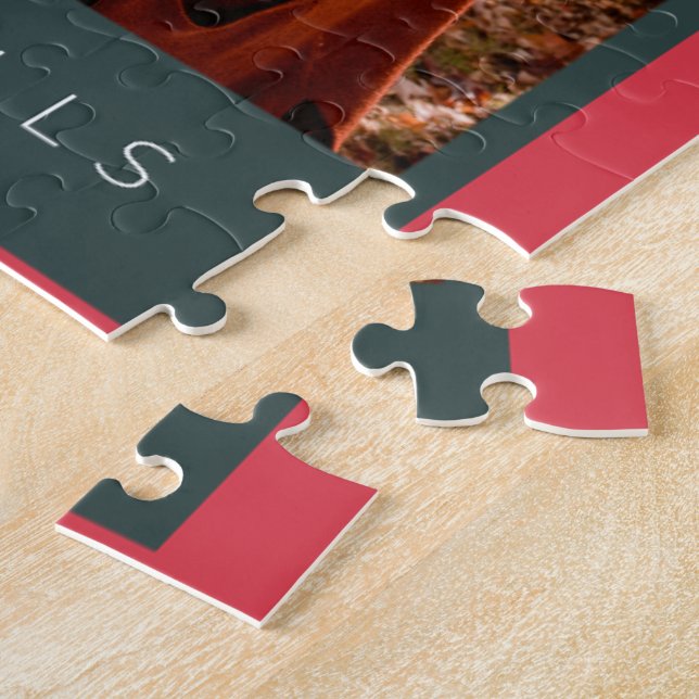 Quebra-cabeça Quebra-cabeça, 11" x 14", 252 peças (Lateral)