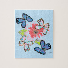 Quebra-cabeça Quebra-cabeça: Amor Às Borboletas