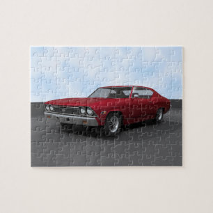 Quebra-cabeça Quebra-cabeça: Chevelle SS de 1968: Candy Apple Fi