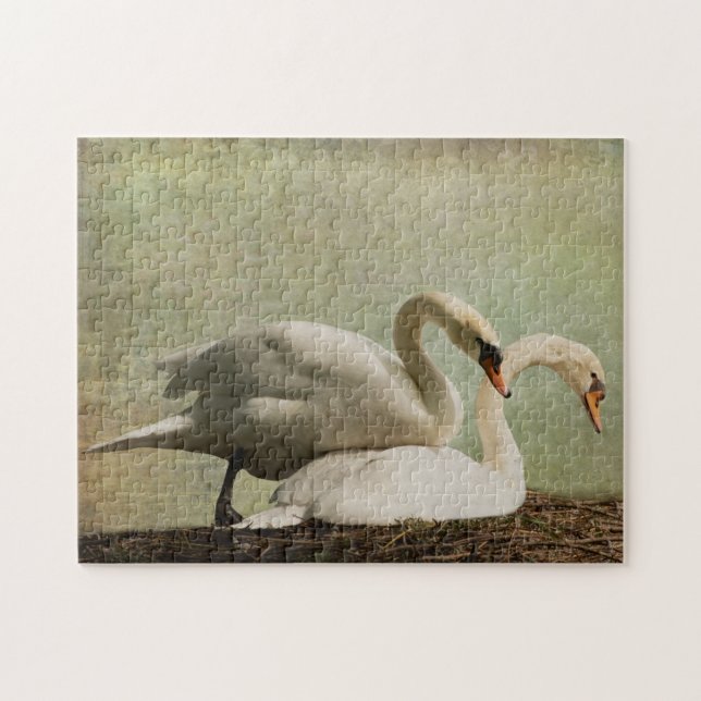 QUEBRA-CABEÇA QUEBRA-CABEÇA-CISNES ANINHANDO (Horizontal)